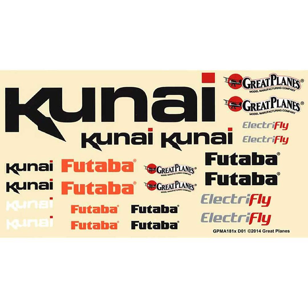 GPM Decals Kunai EP ARF/Rx-R