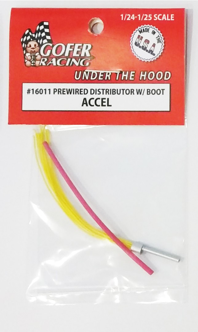 Gofer Racing Prewired Distributor With Boot - Accel 1/24 - Click Image to Close