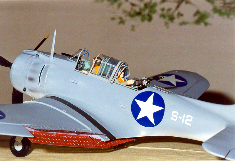 Guillow's 1/16 SBD-3 Dauntless Model Kit (1) - Click Image to Close