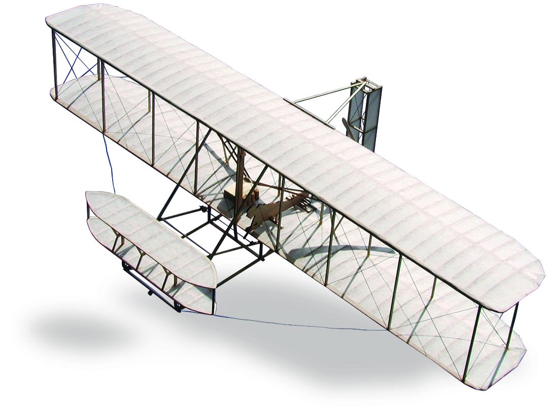 Guillow's 1/20 1903 Wright Flyer Laser Cut Model Kit (1)