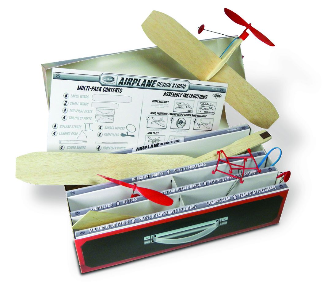 Guillow's Airplane Design Studio with Travel Case (1) - Click Image to Close