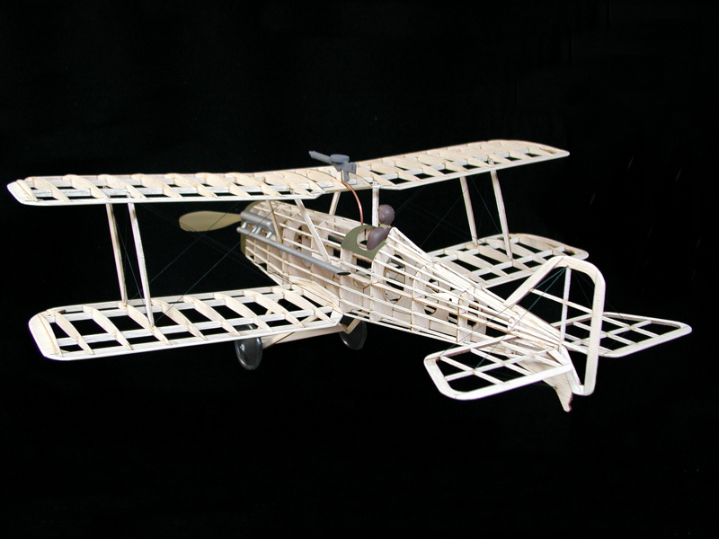 Guillow's 1/12 British SE5-A Laser Cut Model Kit (1)