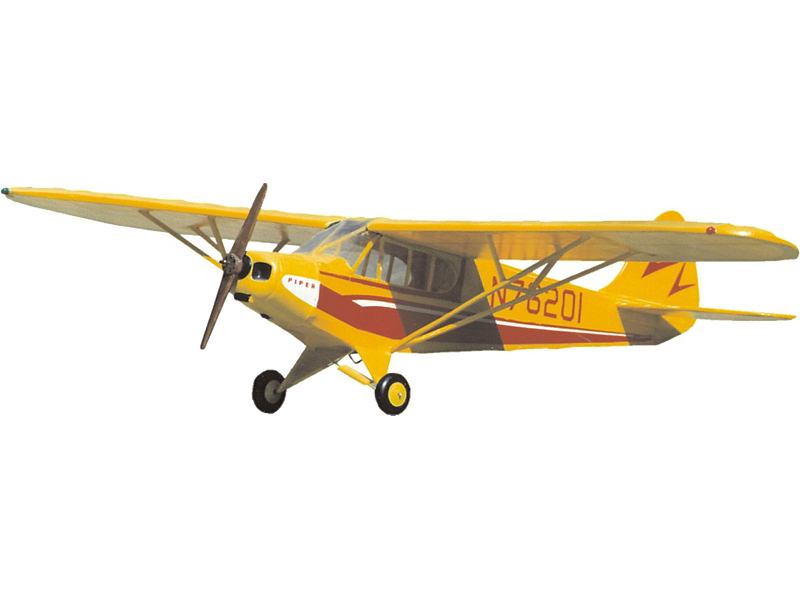 Guillow's 1/18 Piper Super Cub 95 Laser Cut Model Kit (1)