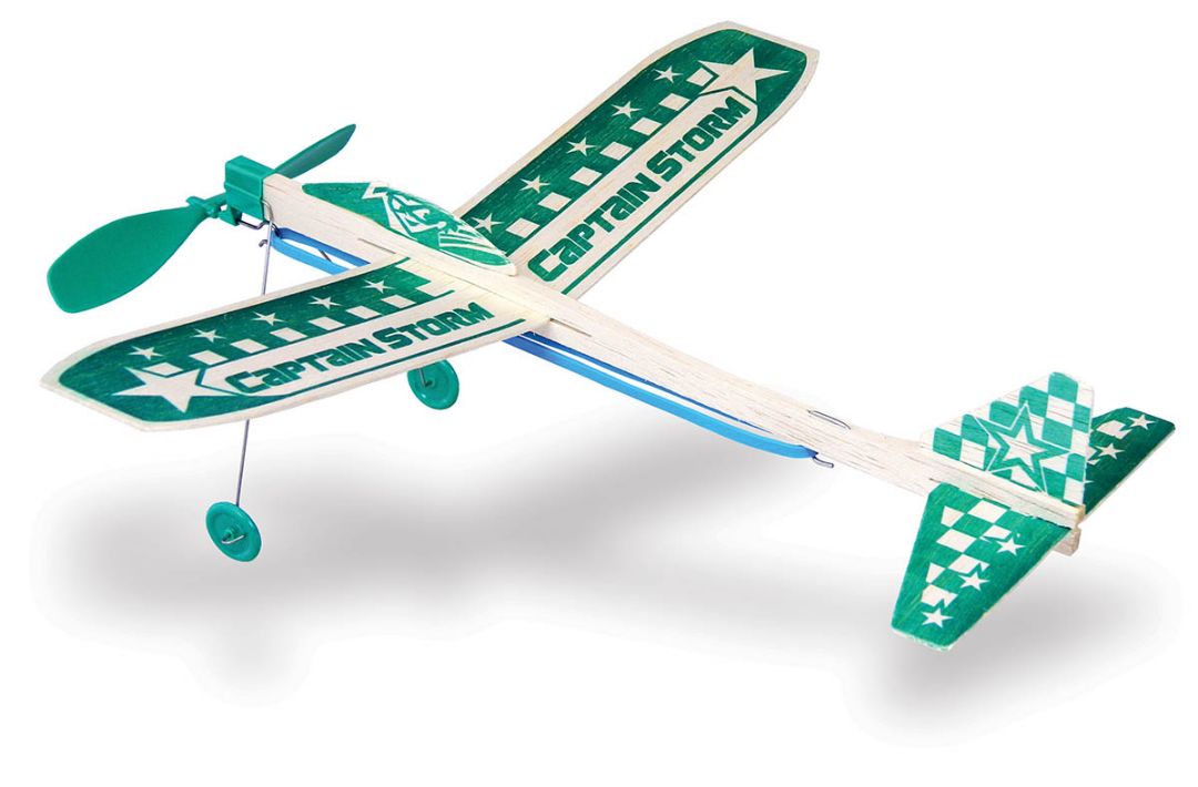 Guillow's Captain Storm Balsa Glider in Store Display (24)