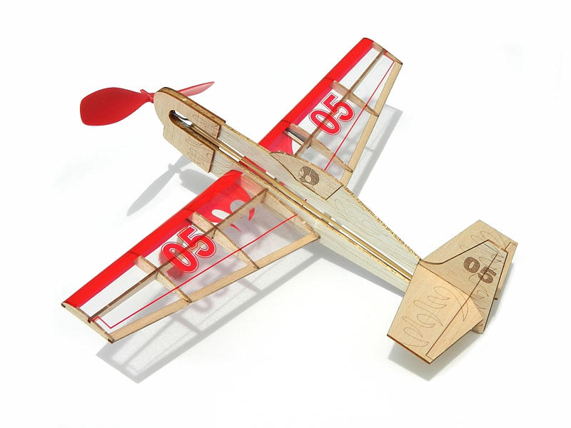 Guillow's miniModels Stunt Flyer Laser Cut Model Kit (1) - Click Image to Close