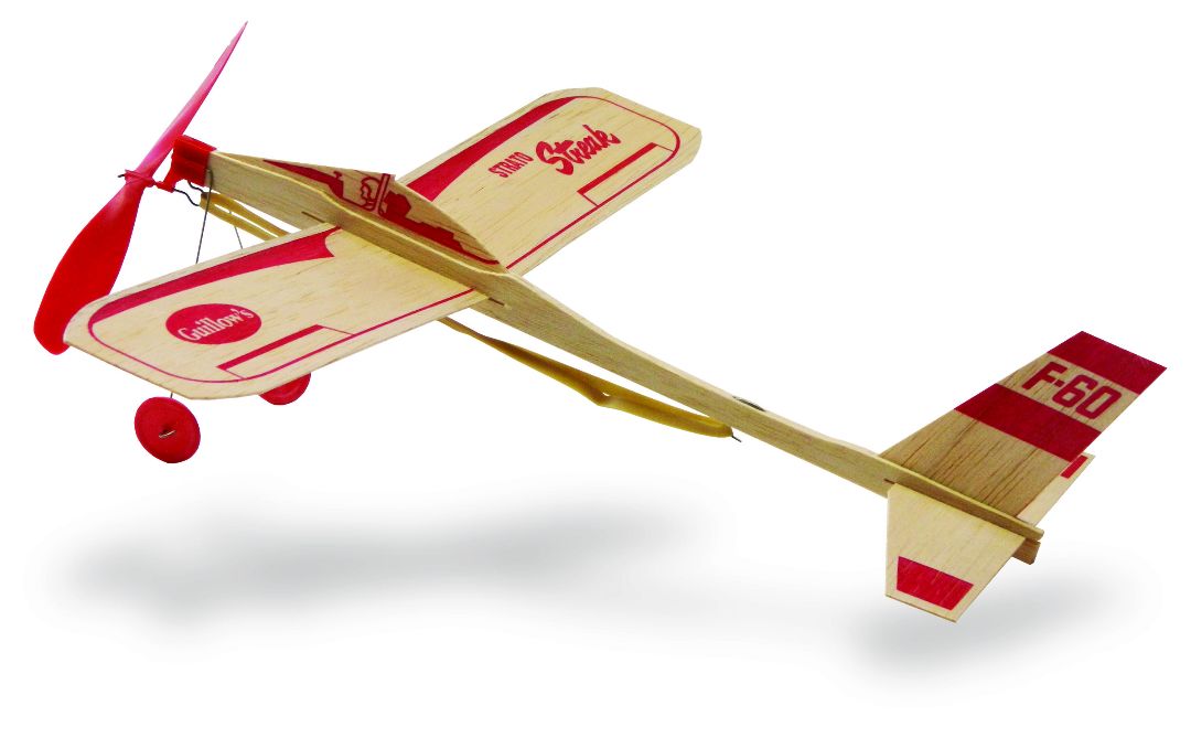 Guillow's Strato Streak Balsa Plane in Store Display (12) - Click Image to Close