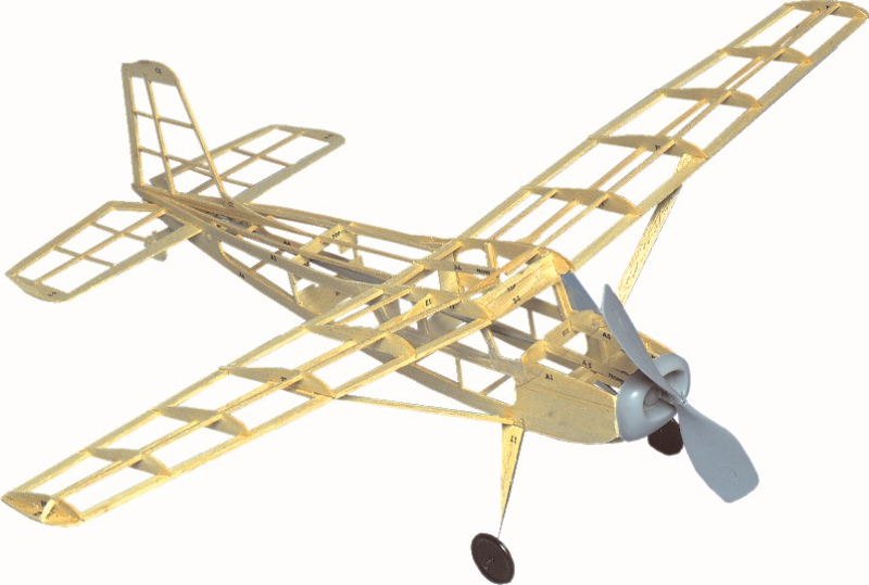 Guillow's Cessna 180 Rubber Powered Model Kit (1) - Click Image to Close