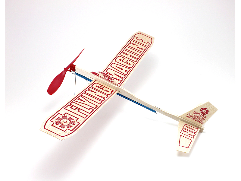 Guillow's Flying Machine Balsa Plane in Store Display (24)