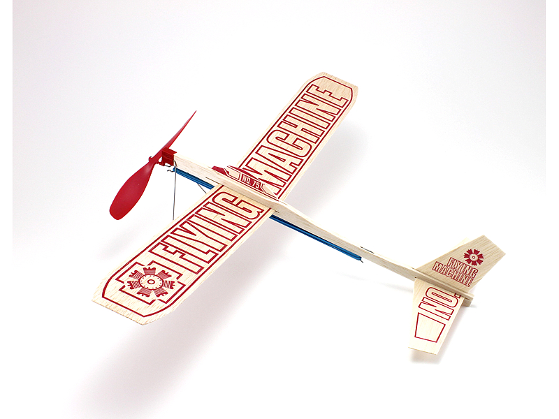 Guillow's Flying Machine Balsa Plane in Store Display (24) - Click Image to Close