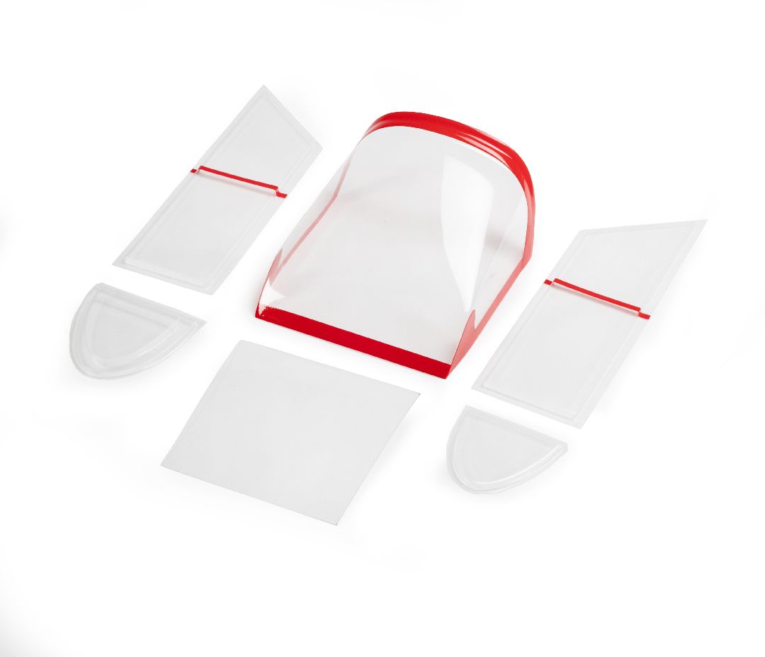 Hangar 9 Window Set with Windshield: Carbon Cub 15cc
