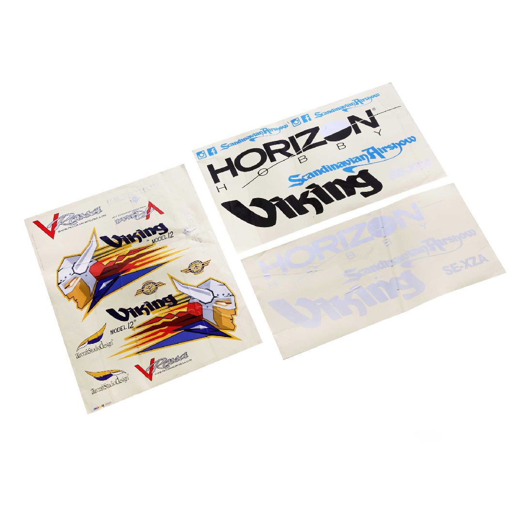 Hanger 9 Decal Sheet: Model 12 Viking 120cc