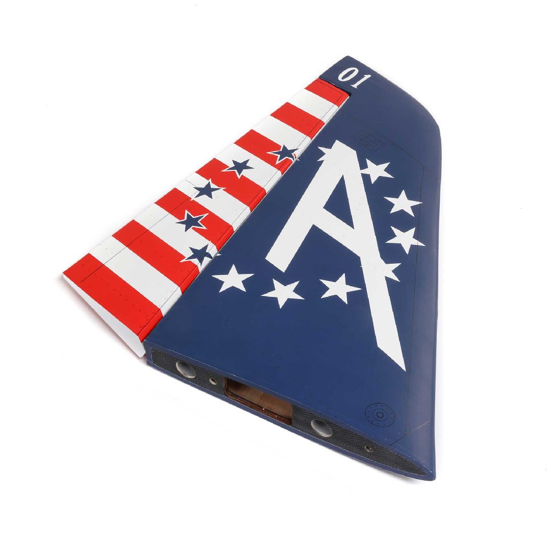 Hanger 9 Fin and Rudder: Hawk/T-45 140-160N