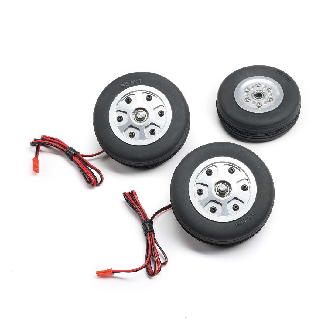 Hanger 9 Wheels Set with Brakes: Hawk/T-45 140-160N