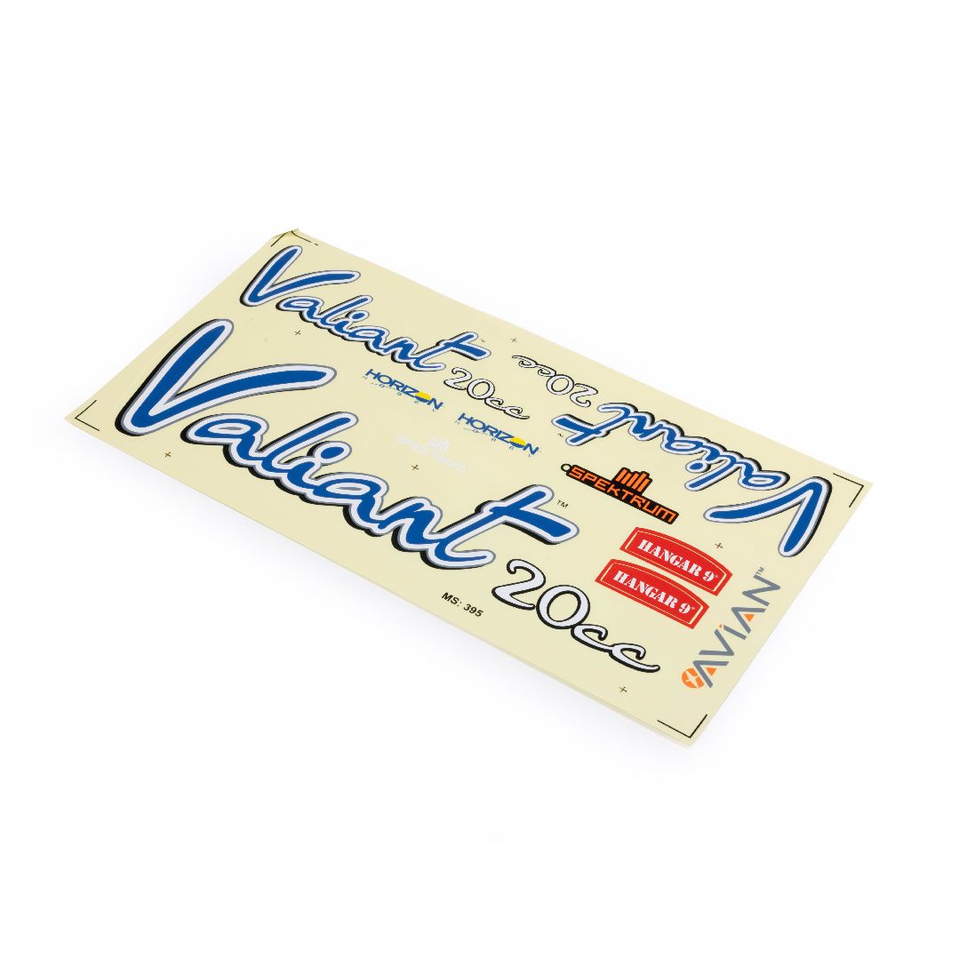 Hangar 9 Decal Sheet: Valiant 20cc