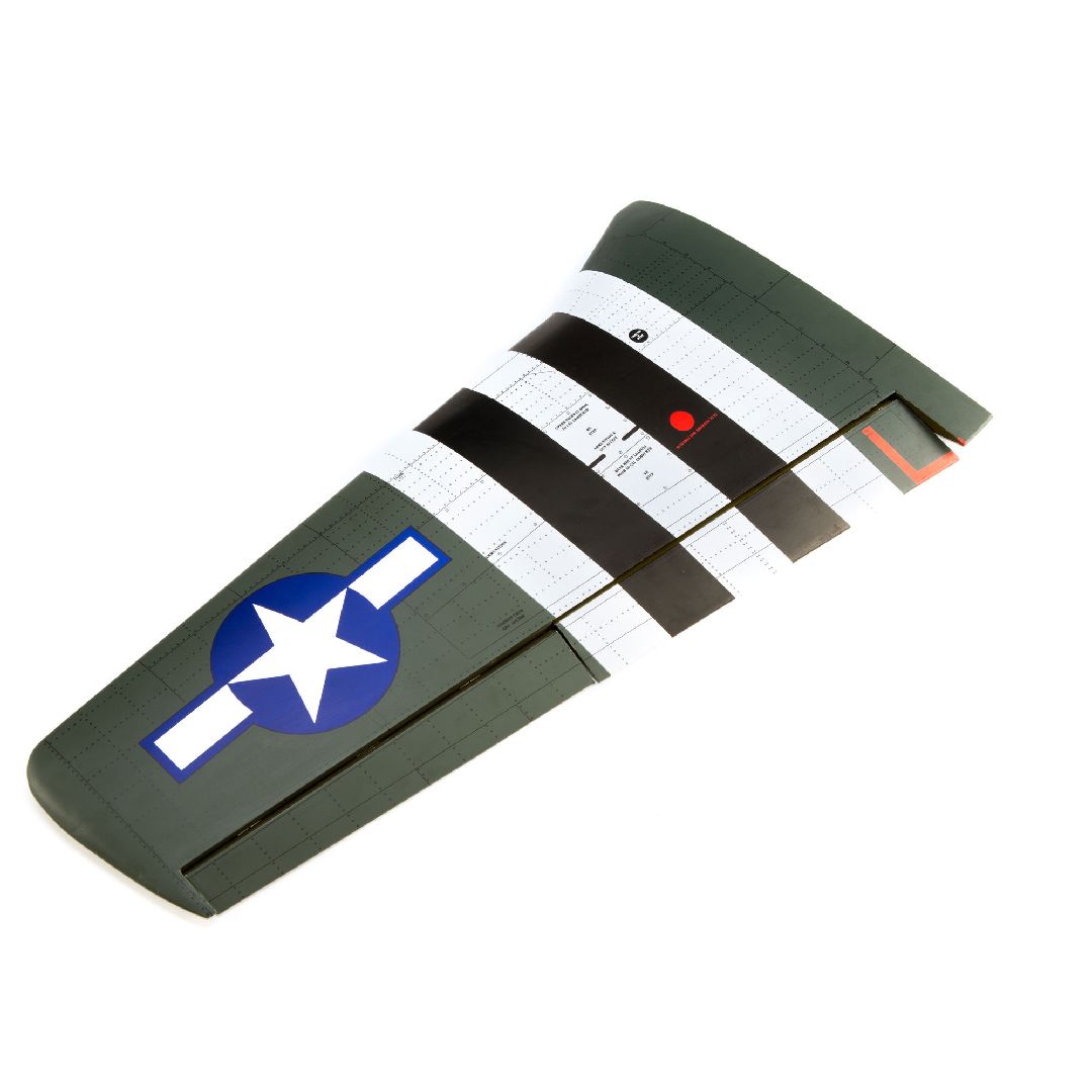 Hanger 9 LH Wing w/Ail & Flap: P-51D 20cc