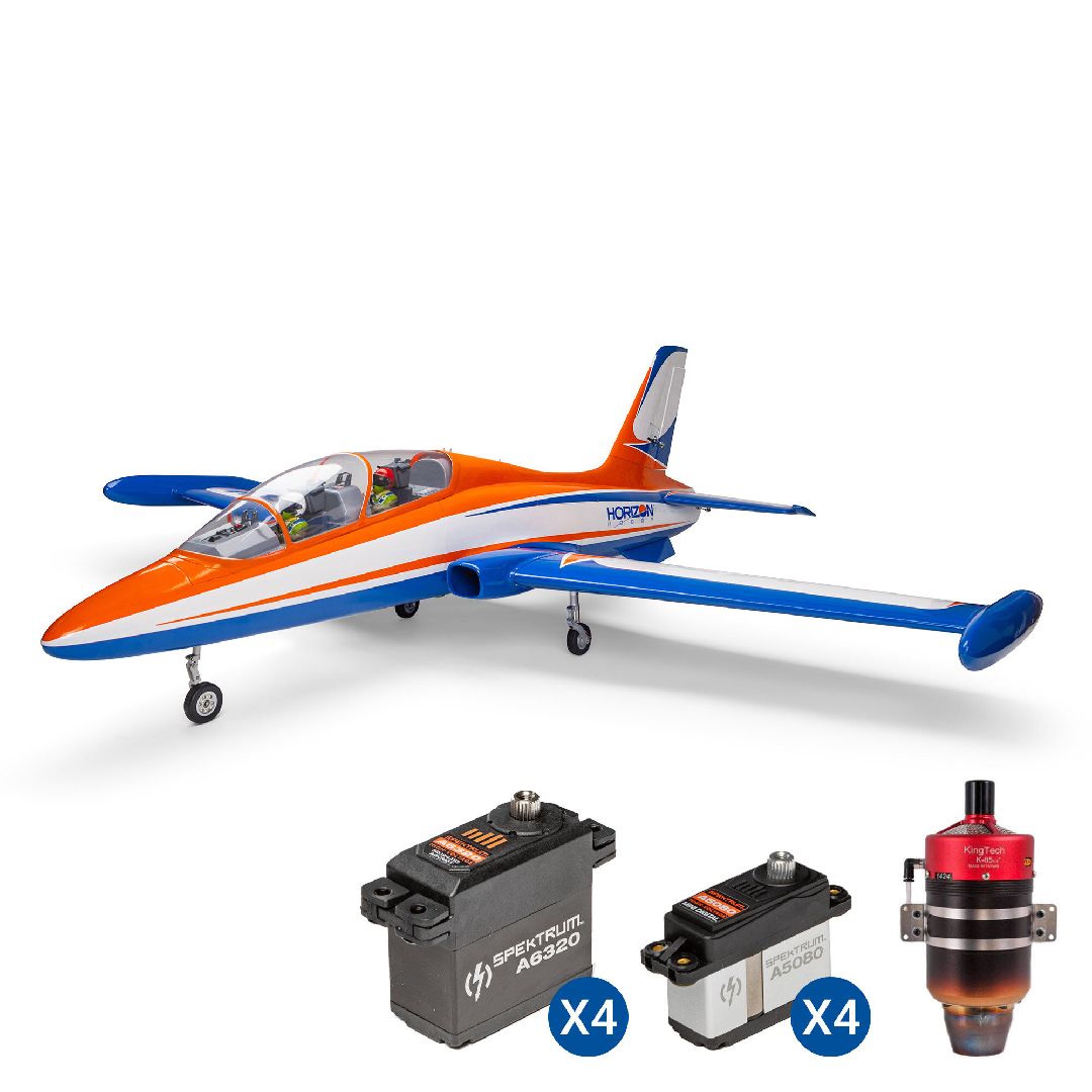 Hanger 9 Aermacchi MB-339 ARF, K-85G4+ and Servo Combo