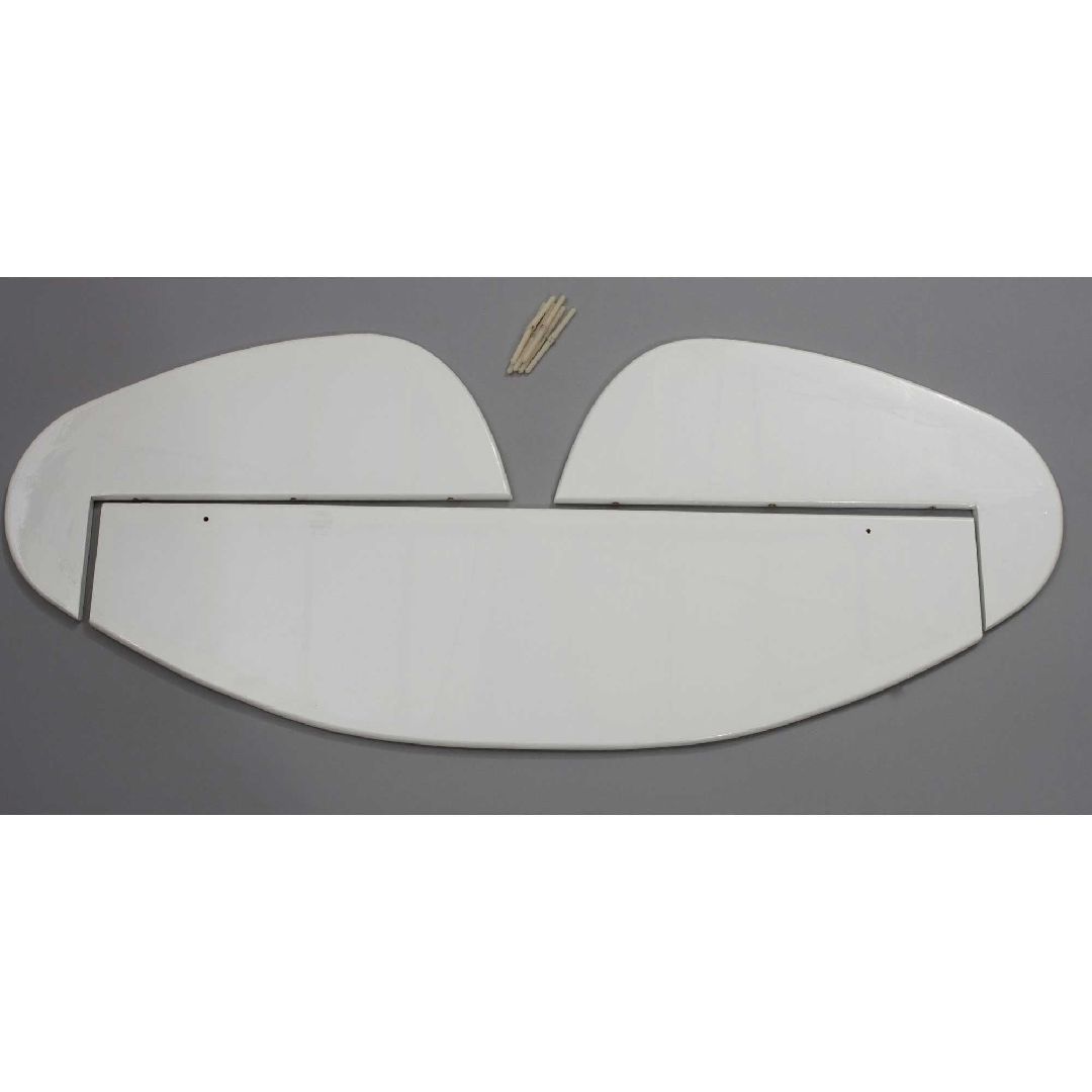 Hanger 9 Stabilizer & Elevator Set: 1/4 Super Cub