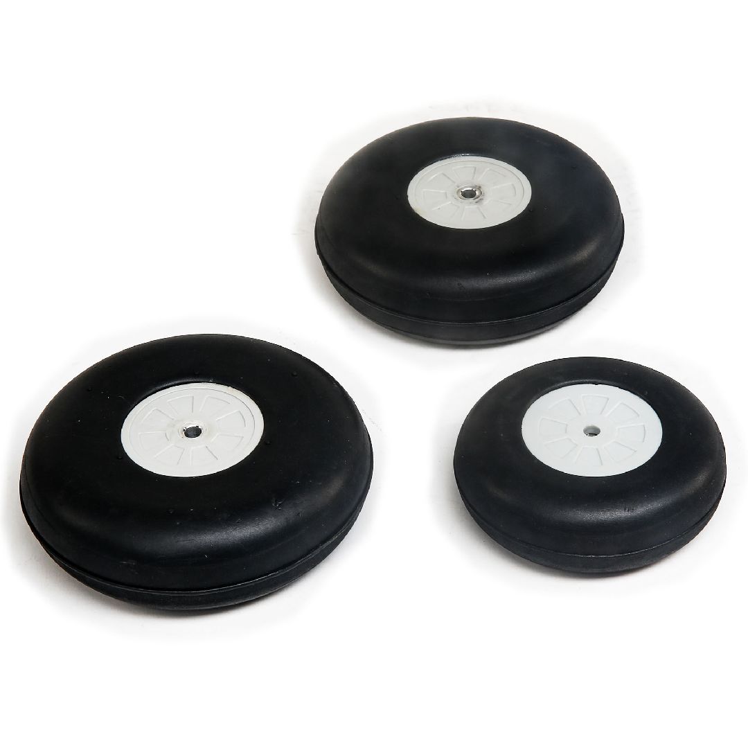 Hanger 9 Wheel Set; 5 (2), 4 (1): OV-10 Bronco 30cc Hanger 9 Wheel Set; 5 (2), 4 (1): OV-10 Bronco 30cc