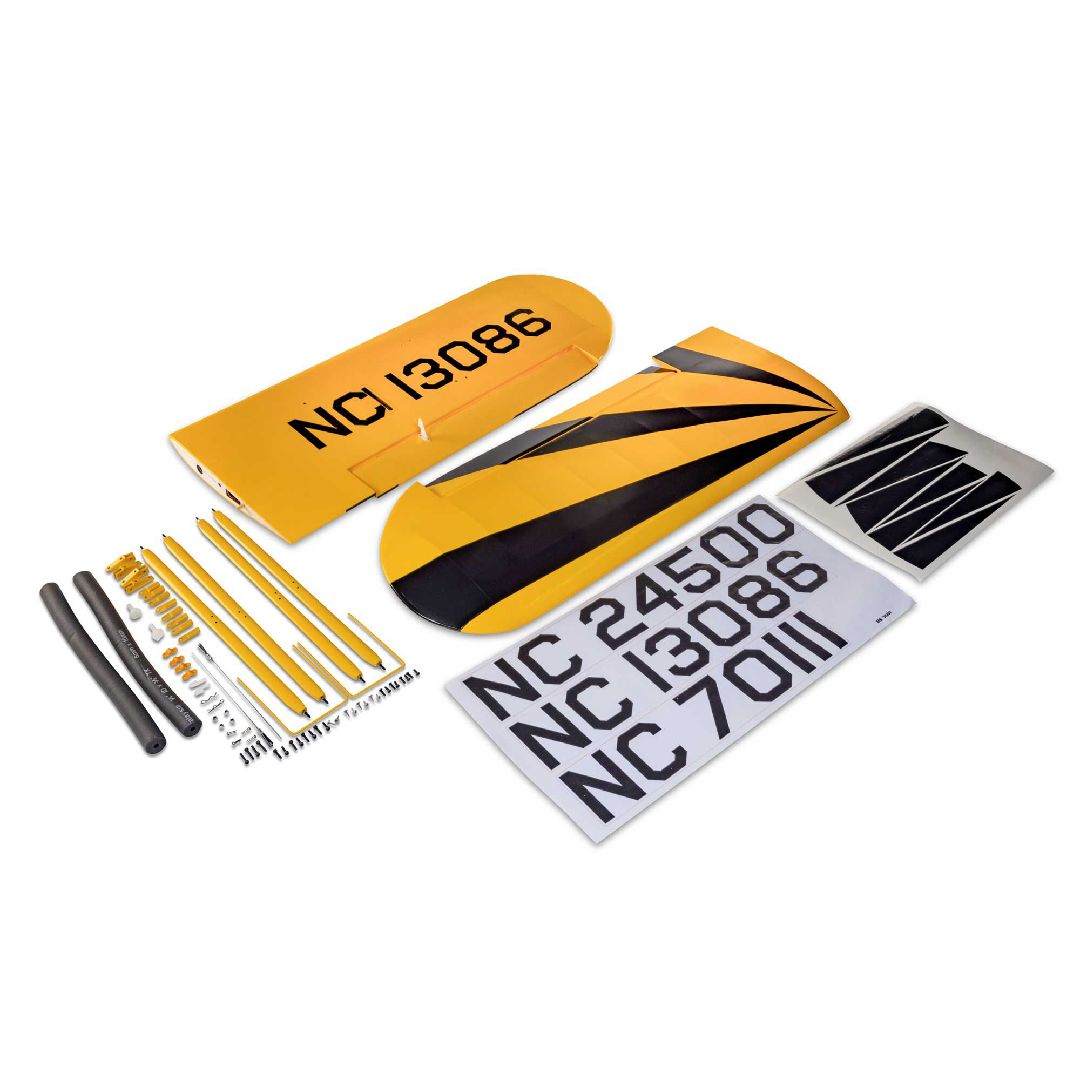 Hanger 9 Clipped Wing Set with Struts, Hardware, and Decals
