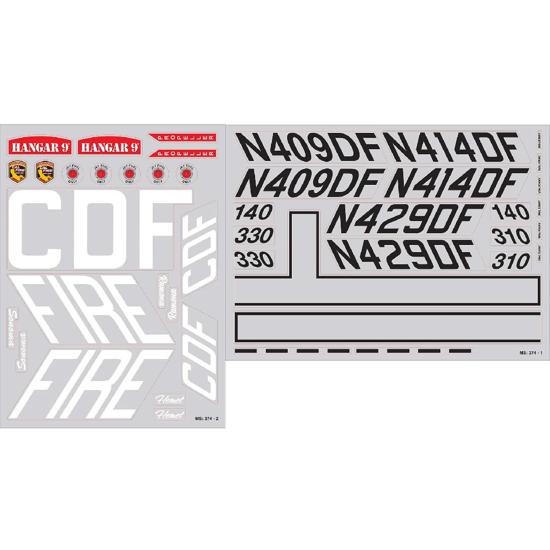 Hanger 9 Decal Sheet: OV-10 Bronco 20cc