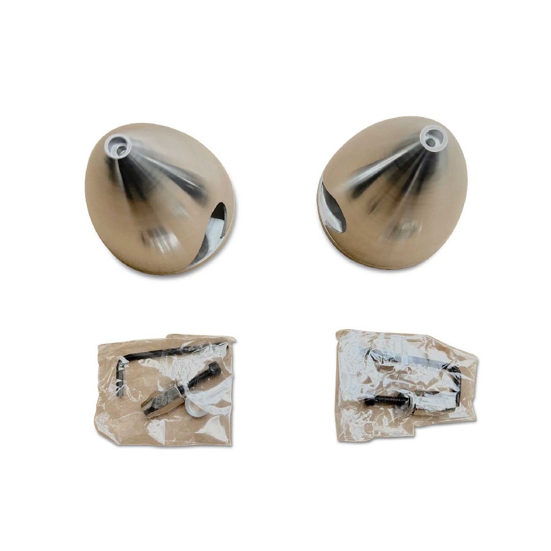 Hanger 9 Aluminum Spinners (2), 2.75": OV-10 Bronco 20cc