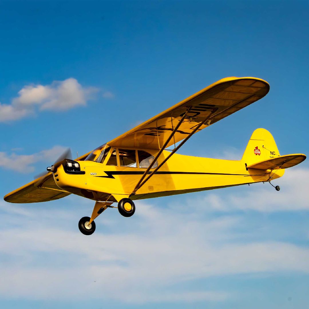 Hanger 9 J-3 Cub 10cc 85" PNP with Receiver and Battery