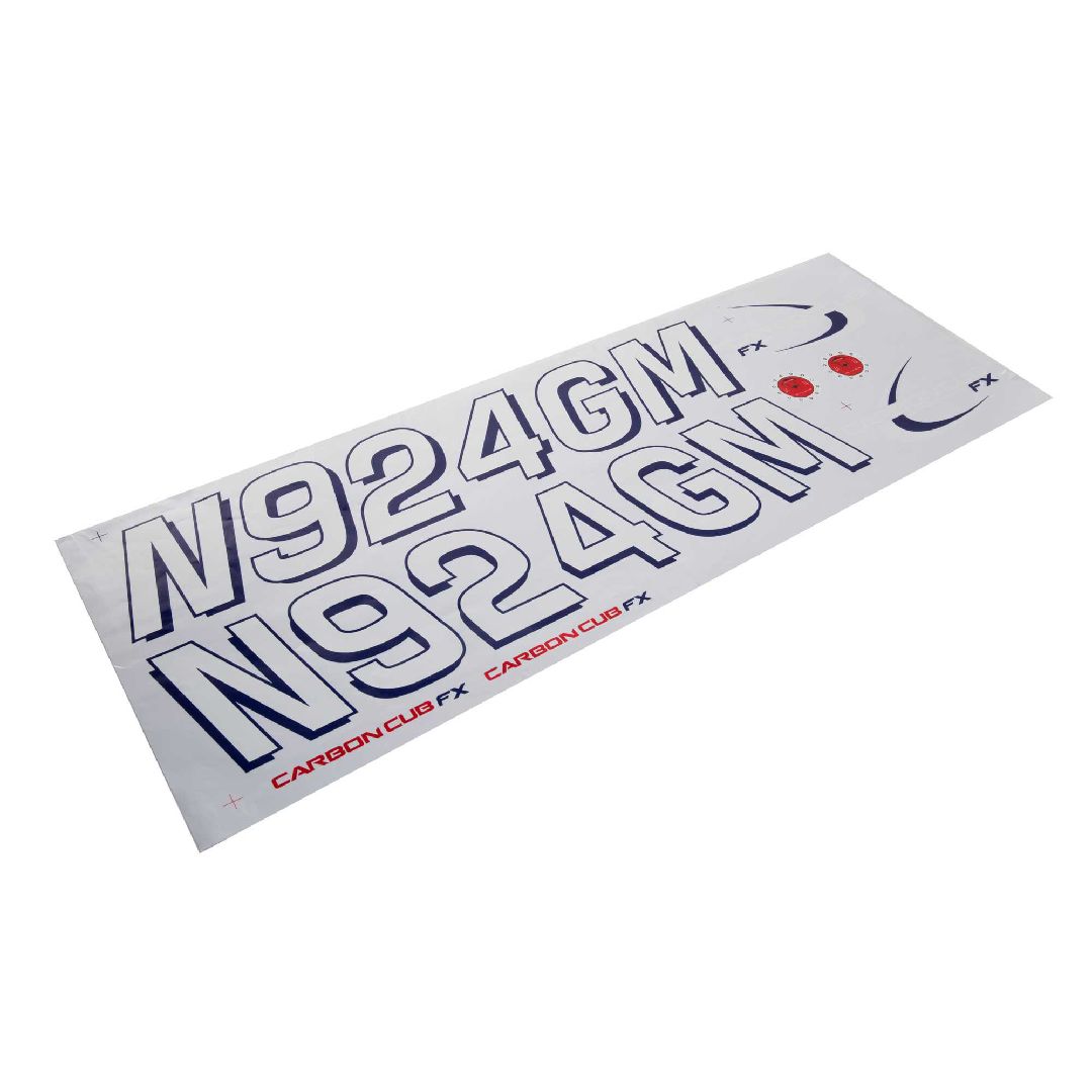 Hanger 9 Decal Sheet: Carbon Cub FX-3 100-200cc