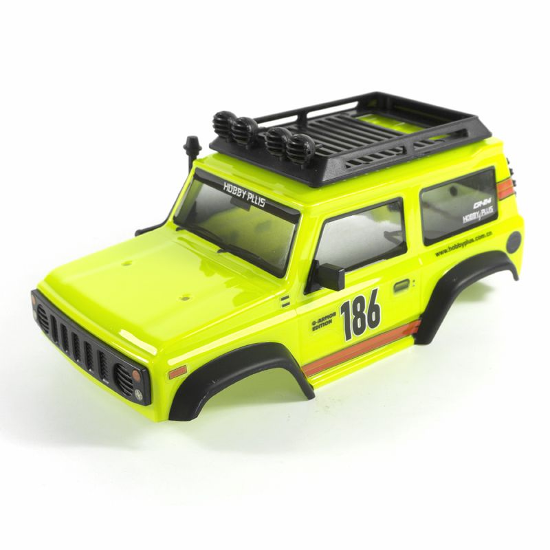 Hobby Plus G-Amour Lexan Body with LED light (Yellow)
