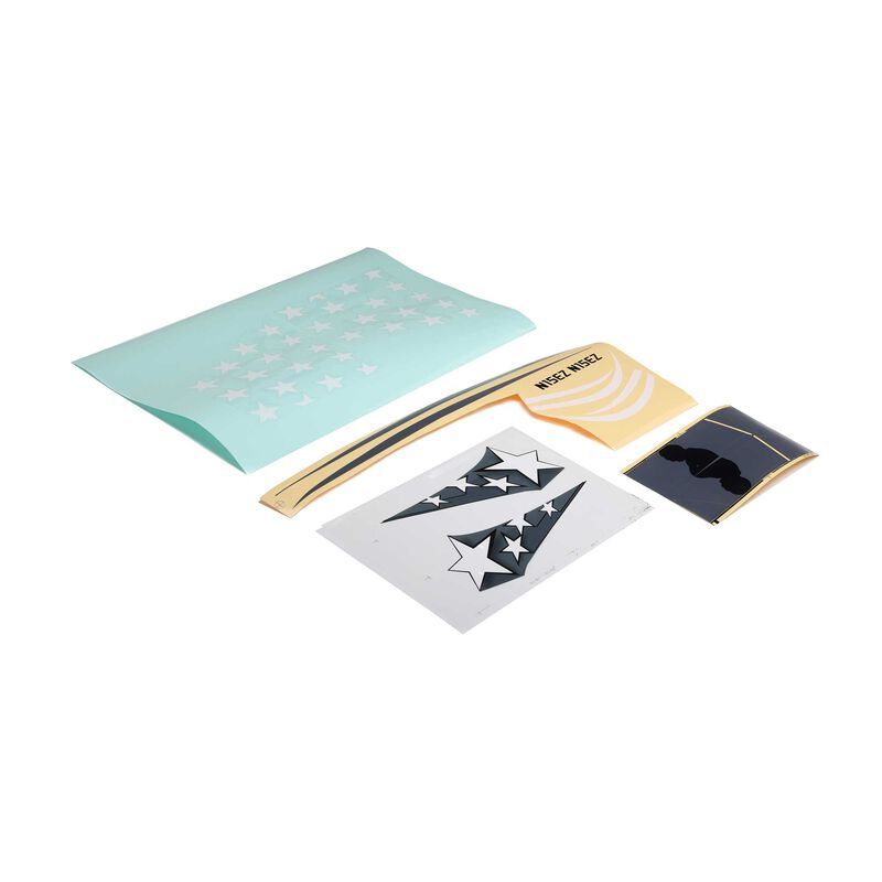 HobbyZone Decal Sheet: Cleetus Carbon Cub 1.3m
