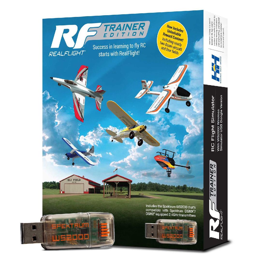 HobbyZone AeroScout S 2 1.1m and RealFlight & Ultimate Combo
