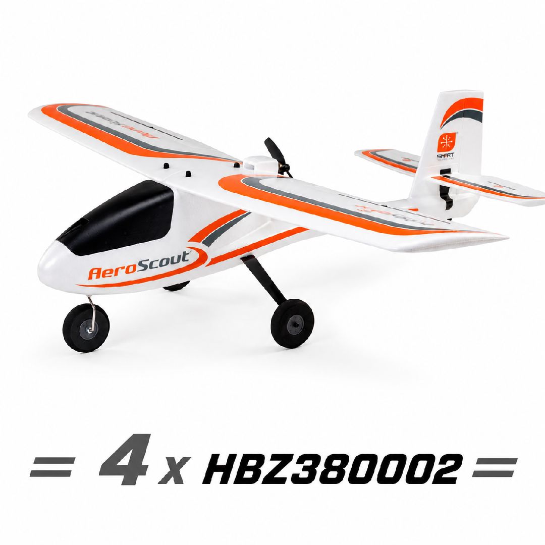 HobbyZone AeroScout S 2 1.1m RTF Basic (QTY 4)