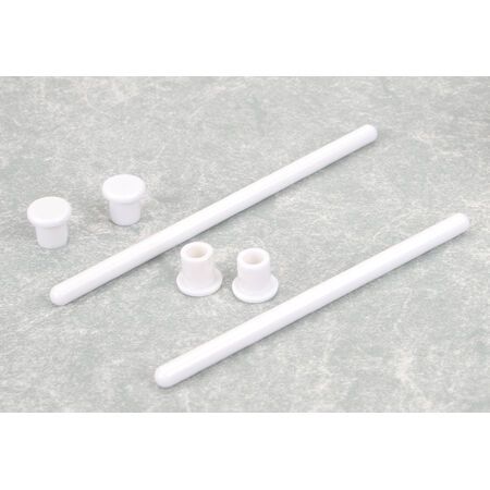 HobbyZone 2-Wing Hold-Down Rods with Caps: Cub