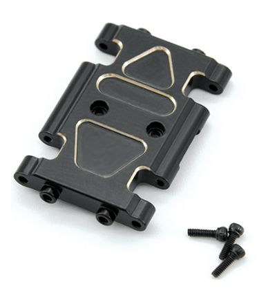 Hobby Details Axial 1/24 Brass Mid Gear Box Skid Plate