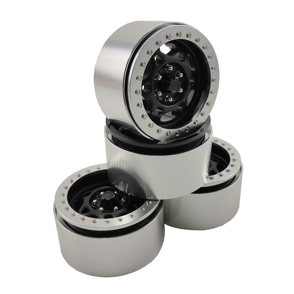 Hobby Details 2.2" Aluminum Wheels - Star (4)