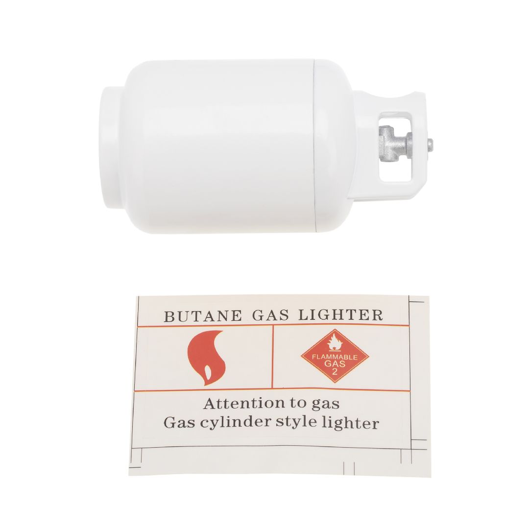 Hobby Details 1/10 Metal Propane Tank - White