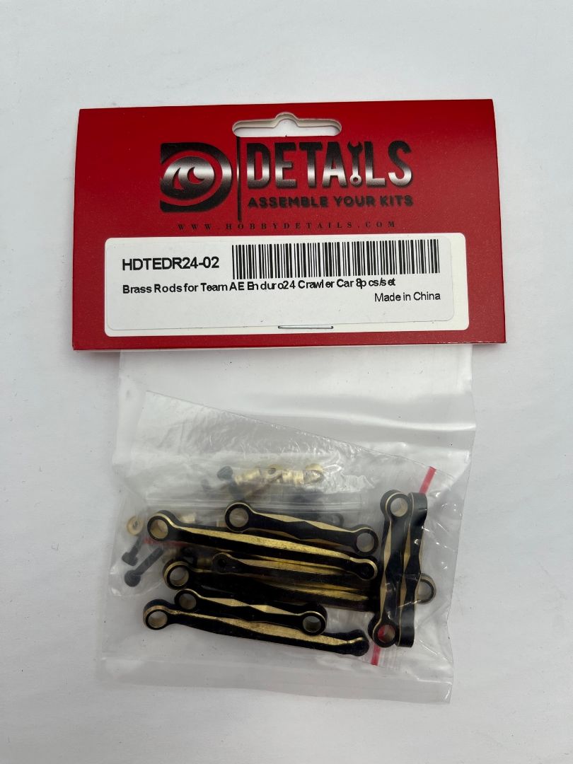 Hobby Details Team Associated Enduro24 Brass Suspension Links (8) Weight: 53.6g total