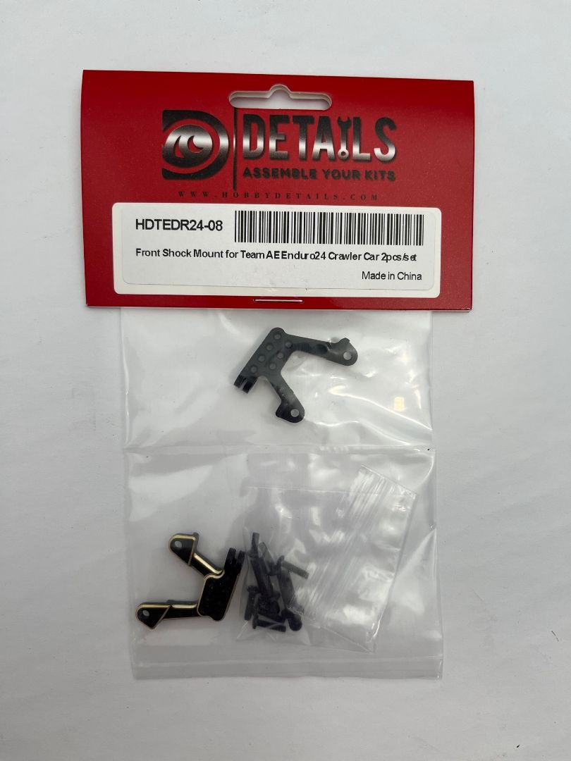 Hobby Details Team Associated Enduro24 Brass Front Shock Mount (2) Weight: 17.4g