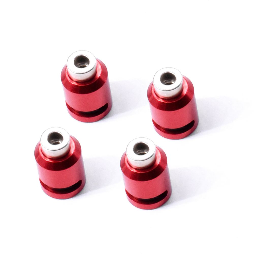 Hobby Details Crosshair Body Mounting Kit 1/8 (7mm, 8mm)(Red)