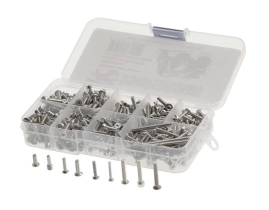 Hobby Details SCX10III Stainless Steel Screw Set - Click Image to Close