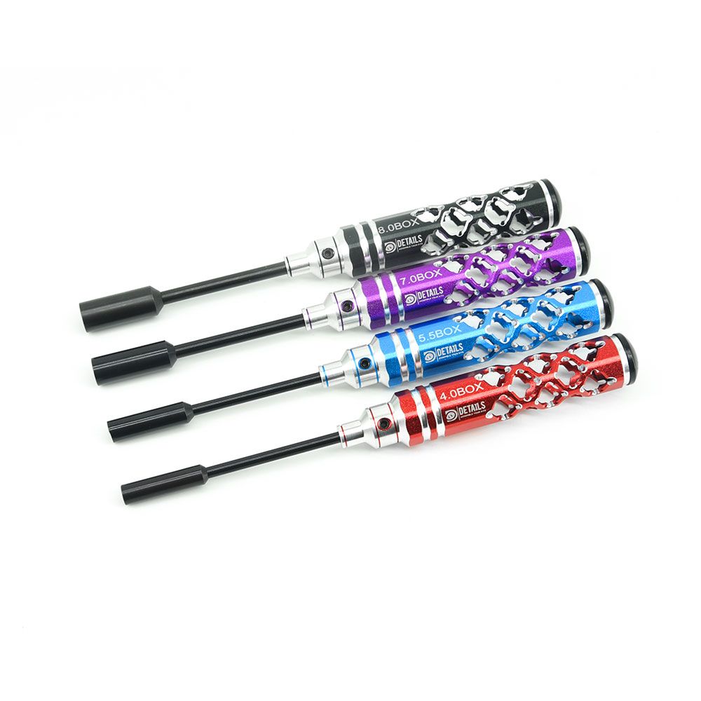 Hobby Details Nut Driver Set Hurricane Multi Colour (4/5.5/7/8)