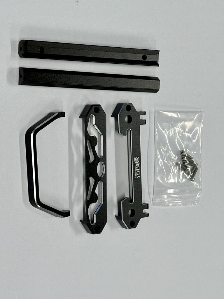 Hobby Details Aluminum Frame For Flysky Nobel+/Pro+ - Black