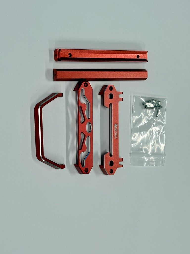 Hobby Details Aluminum Frame For Flysky Nobel+/Pro+ - Red