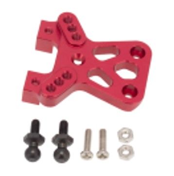 Hobby Details Traxxas 1/18 Teton Aluminum Front Shock Tower-Red - Click Image to Close