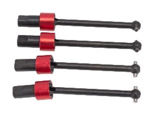 Hobby Details Traxxas 1/18 Teton Aluminum CVD Driveshafts(4)-Red