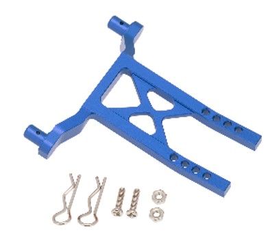 Hobby Details Traxxas 1/18 Teton Aluminum Rear Body Mount-Blue