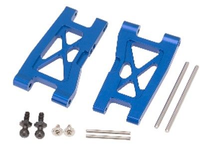 Hobby Details Traxxas 1/18 Teton Aluminum F/R Suspension Arm Blu - Click Image to Close