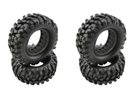 Hobby Details 1.9" Crawler Tires - Style A 3.74" OD (4)