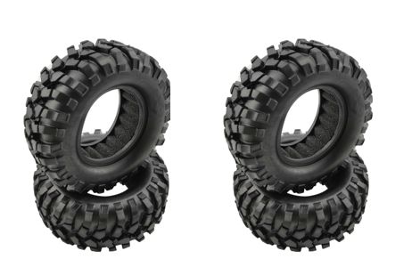 Hobby Details 1.9" Crawler Tires - Style A 3.74" OD (4) - Click Image to Close