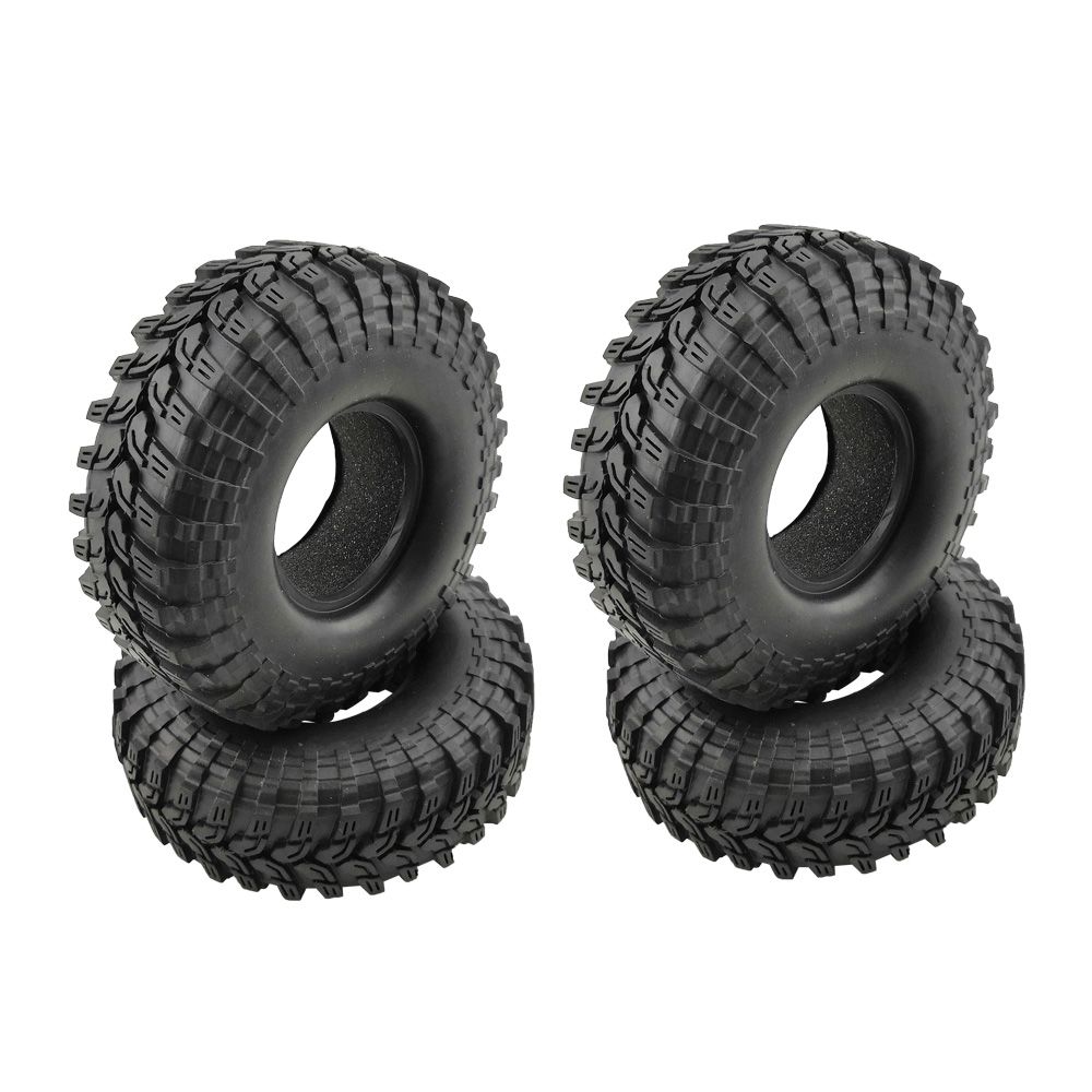 Hobby Details 1.9" Crawler Tires - Style D 4.45 OD (4) - Click Image to Close