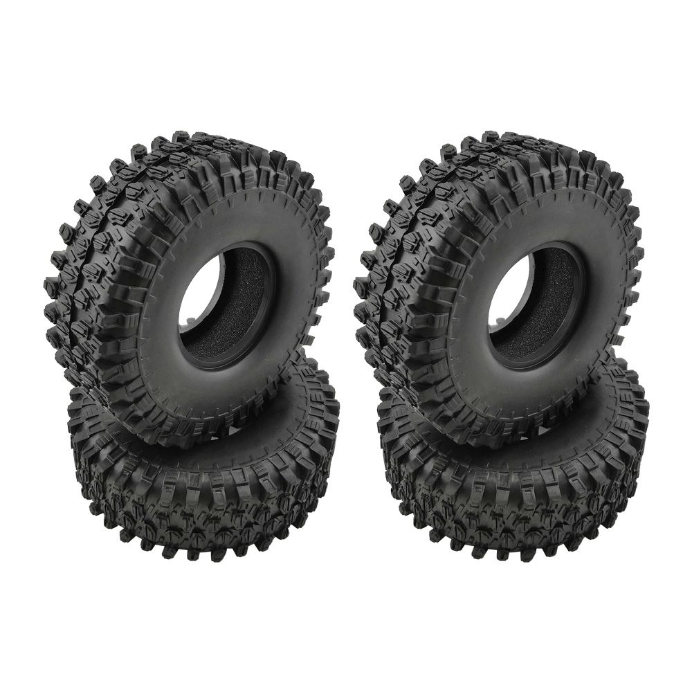 Hobby Details 1.9" Crawler Tires - Style E 4.72" OD (4)